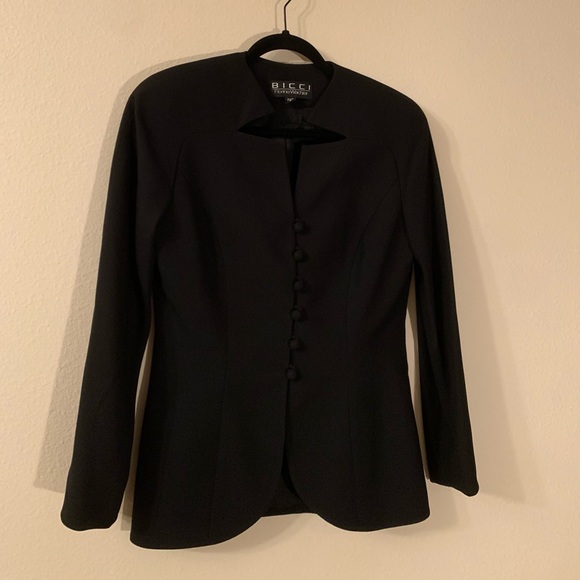 Bicci by Florine Wachter Black Blazer - Picture 2 of 14